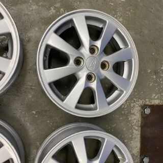 軽自動車用　新品VRX+中古アルミセットダイハツセット!!タント・ムーブ等に早い者勝ち!!②