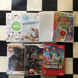 wiiソフト ８本　お値下げoK^o^