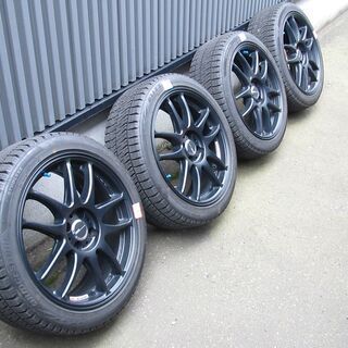 ◆WORK EMOTION KIWAMI 17インチ PCD100 +38 4穴 2017年ブリザックセット◆