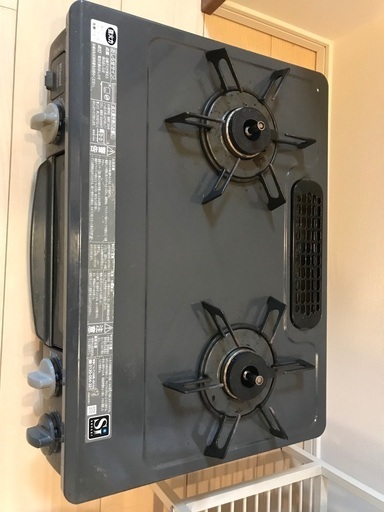 2口ガスコンロ　Rinnai