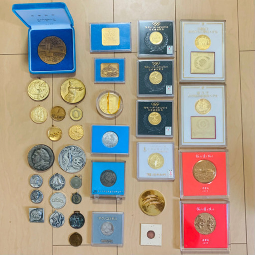 大量 36枚セット 記念メダル　コイン 硬貨 バッチ 天皇陛下 EXPO オリンピック