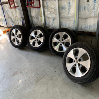 225/55R17 10 アルファード純正 45 7j