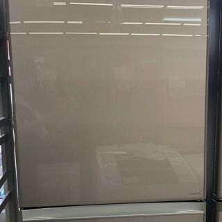TOSHIBA　東芝　426L冷蔵庫　GR-G43GXVE（ZN）2014年製　自動製氷　(右開き) エディオンオリジナル VEGETA クリアレディッシュゴールド