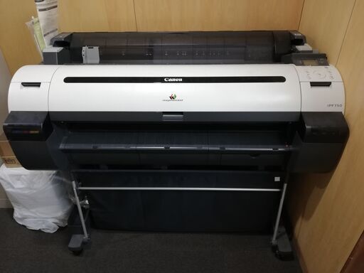 ＣＡＮＯＮ大判プリンター　iPF750　A0対応　新品インク、プリンタヘッド付