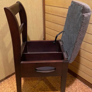 【良品・美品】収納可能なイス　椅子　家具