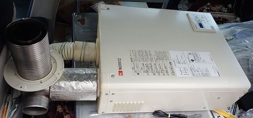 札幌 ノーリツ OQB-G3702WFF 石油小型給湯器 ボイラー 2018年3月製造 現状渡し中古