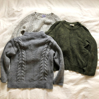 coen H&M ニット セーター レディース 3枚セット 冬物...