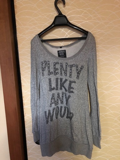 値下げ レディースロングトレーナー さぁ 新所沢のトレーナー レディース の中古 古着あげます 譲ります ジモティーで不用品の処分