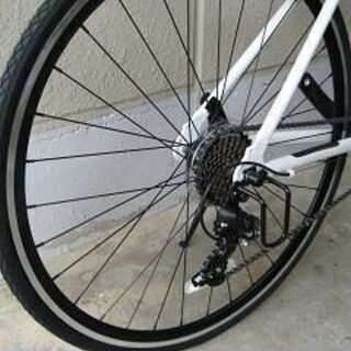 格安新品)アルミフレームクロスバイク（700ー28c・シマノ製21