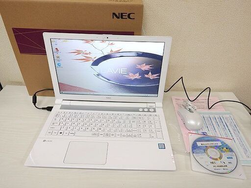 美品◆NEC NS600/JAW PC-NS600JAW LAVIE Note Standard 15.6型 Core i7 8550U 1.8GHz/メモリ 4GB/HDD 1TB/Win10 Home