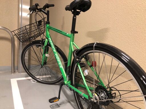 【最終値下げ！】2019年4月購入 ２～３回使用のみ 屋内保管  ASAHI シティサイクル27インチ 美品 取扱説明書　防犯登録カード有