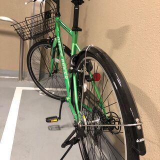 【最終値下げ！】2019年4月購入 ２～３回使用のみ 屋内保管  ASAHI シティサイクル27インチ 美品 取扱説明書　防犯登録カード有