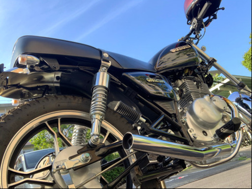 GN125H。走行距離4100キロ。状態良し。起動良好。セル１発。 GN125H。走行距離4100キロ。状態良し。起動良好。セル1発。 GN125H