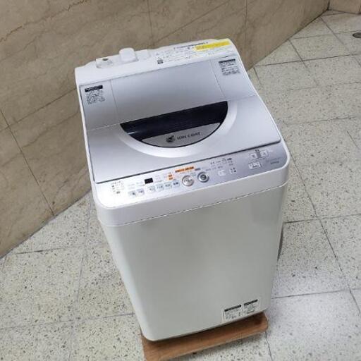 ■配送可■SHARP シャープ 洗濯5.5kg 乾燥3.0kg 全自動洗濯機 ES-TG55K-S 2010年製造