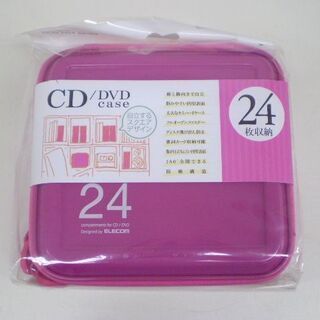 【新品】エレコム DVD CD　収納ケース セミハード ファスナ...