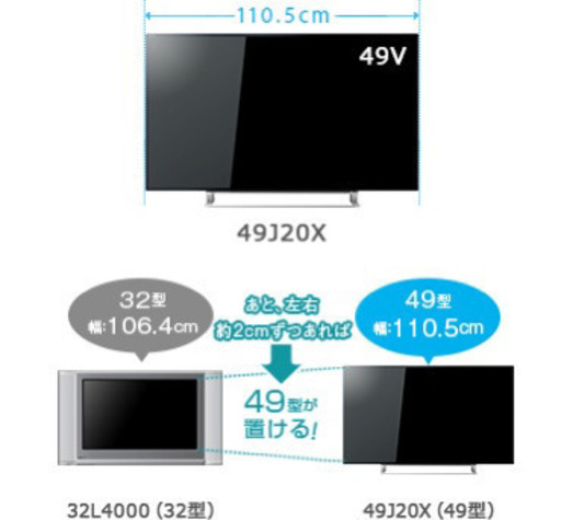 REGZA 49インチ　売ります！