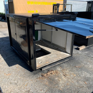  No.409 軽 トラック アルミ箱 バイク倉庫 トラックコンテナ コメ保管庫 物置 DIY