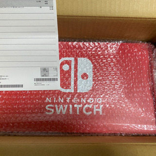 値下げ交渉有り】任天堂 Switch 本体 新型 新品 ネオンレッド ネオン