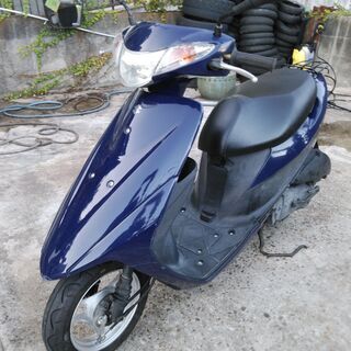 ⭐スズキアドレスV50 CA42A 青 社外マフラー付き リアタイヤ新品