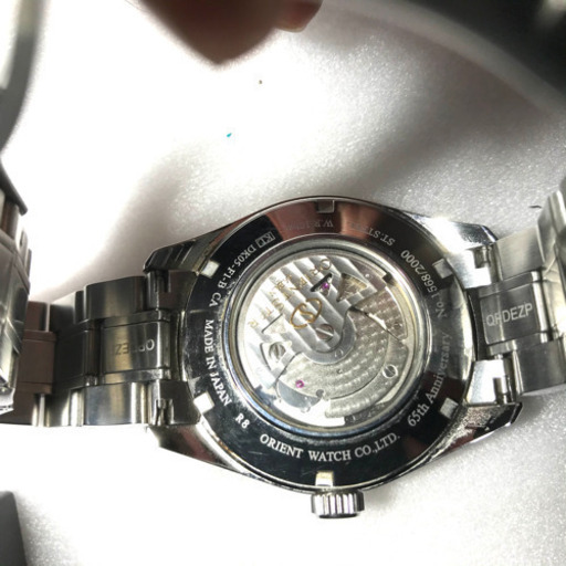オリエント　スター　65周年 モデル　モダンスケルトン　腕時計　自動巻き