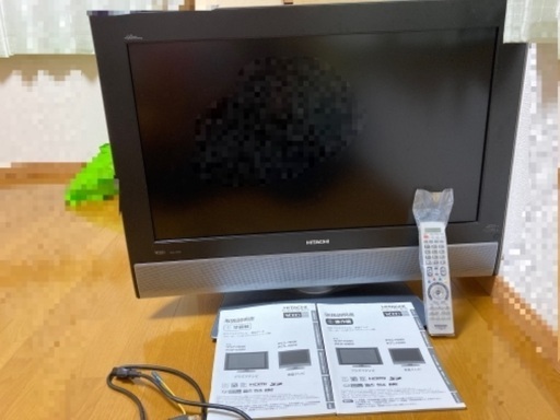 決定★HITACHI 日立 woo 2007年製 備品あり 32インチ