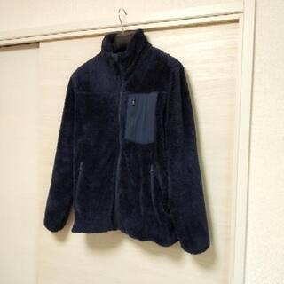 【ユニクロ】◆防風◆ボアジャケット◆紺色【ＸＬサイズ】暖かい◎