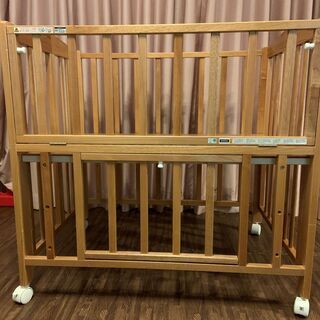 KATOJI カトージ ベビーベッド ハイタイプ ミニサイズ - ベッド 