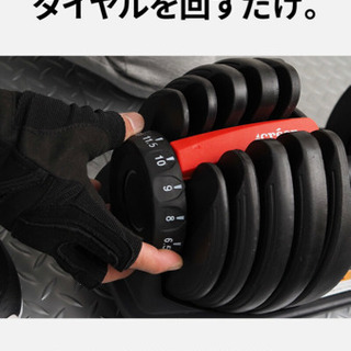 可変ダンベルとトレーニングベンチ