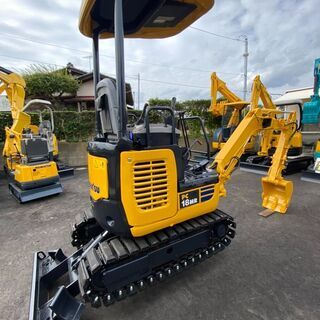 コマツ　PC18MR-2　ミニ油圧ショベル　2ｔクラス　ユンボ　倍速　建設機械