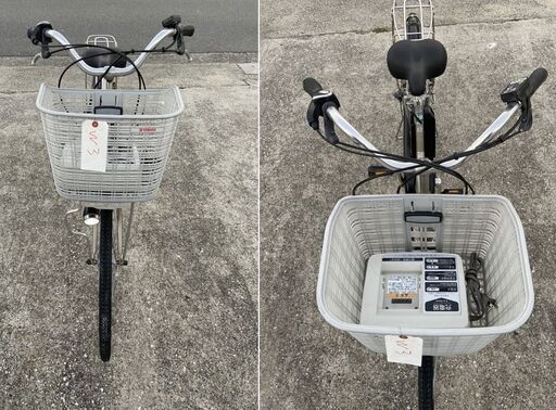 YAMAHA PAS NATURA 8.9AH電動アシスト自転車 W3 ヤマハ - KV063☆電動