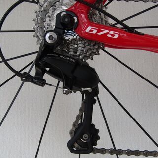 美車　LOOK　675ライト　2017　MAVICカーボンホイール付き　レッド