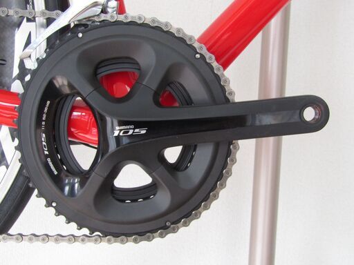 美車 LOOK 675ライト 2017 MAVICカーボンホイール付き レッド