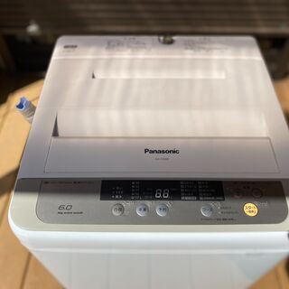 Panasonic 洗濯機 6Kg 縦型 2015年製 中古品