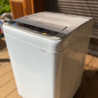 Panasonic 洗濯機 6Kg 縦型 2015年製 中古品