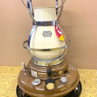 【インテリアとしても】東芝石油ストーブ　ブラウンカラー