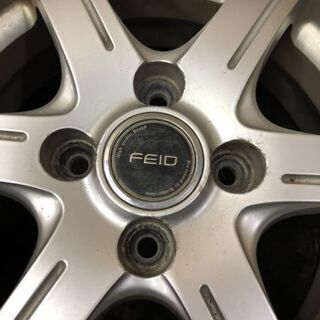 【DUNLOP WINTER MAXX WM01 175/65R14】スタッドレス【BS FEID 社外 14インチ 5.5J4HPCD100+45】フィット キューブ等　(VTJ194) クレジットカード QR決済可能