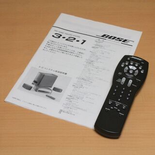 【BOSE】3・2・1 ホームシアターシステム