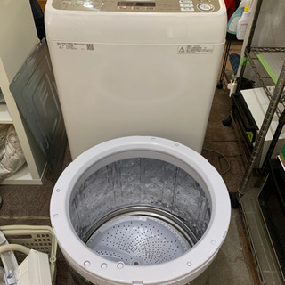 SHARP 全自動洗濯機 ES-KSV9C 2018年製 美品 SHARP 全自動洗濯機 ES-KSV9C 2018年製 美品