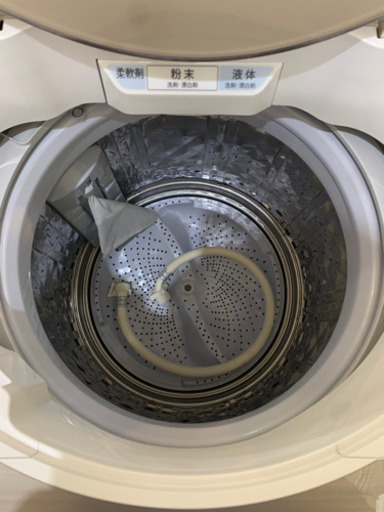 SHARP 全自動洗濯機　ES-KSV9C 2018年製　美品