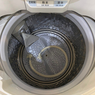 SHARP 全自動洗濯機 ES-KSV9C 2018年製 美品 SHARP 全自動洗濯機 ES-KSV9C 2018年製 美品