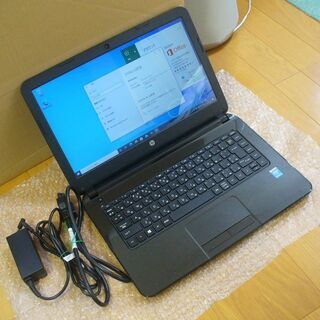㋺HP製 バッテリー残時間表示 約9時間 SSDへ変更可 Webカメラ