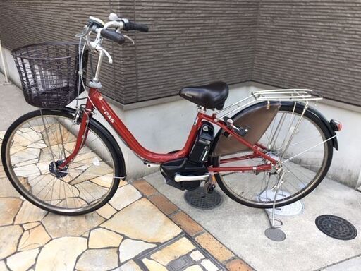 西淀川ヤマハ　YAMAHA　パス　pas 新基準　電動自転車　電動アシスト自転車　26インンチ　中古　10/16
