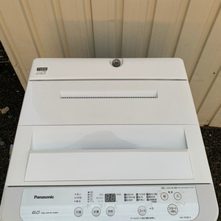 149☆美品！ パナソニック 2019年製 6.0kg 全自動洗濯機 動作確認