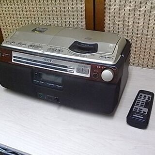 ソニー CD ラジオ カセット レコーダー CFD-A110 ラ...
