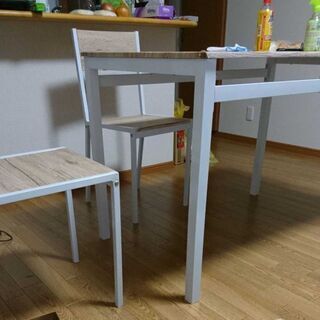 座布団 テーブル 椅子×４脚