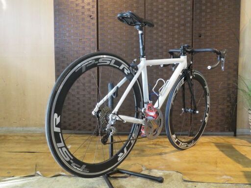 ■TNI 20速 ホワイト アルミフレーム シマノ 105 P-SLR ディープリム ロードバイク 自転車 札幌発