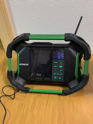 日立工機 コードレスラジオ UR18SDL