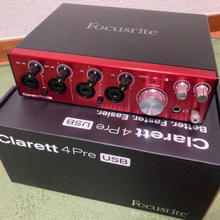 新品同様オーディオインターフェース◆FOCUSRITE ( フォ...