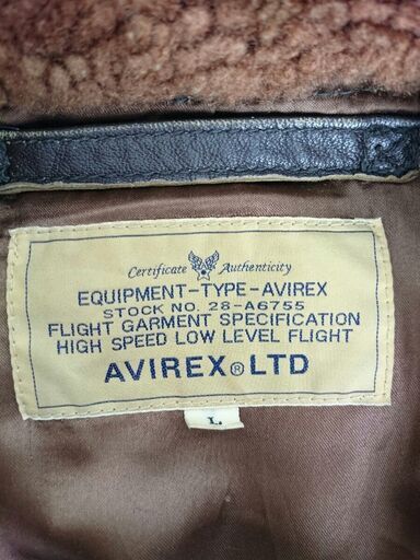 AVIREX G-1 USED加工//実物 USN G-1 黒タグ hadleighhats.co.uk