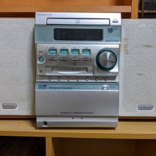 CD MD カセットテープ　コンポ